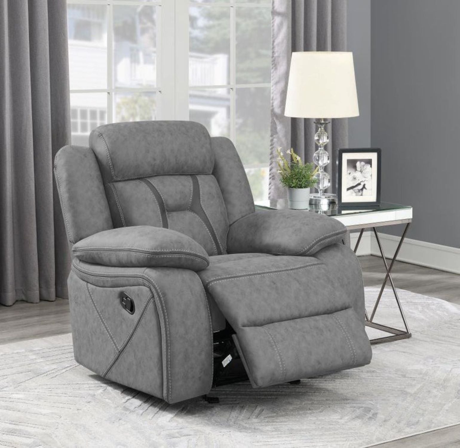 Pawel Manual Fabric Recliner - Torque India